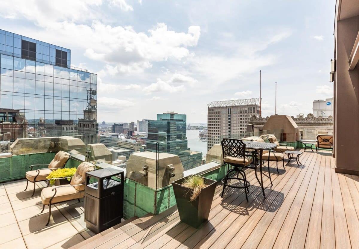 2Br Luxury Apartment With Rooftop Deck & Pool Baltimore Buitenkant foto