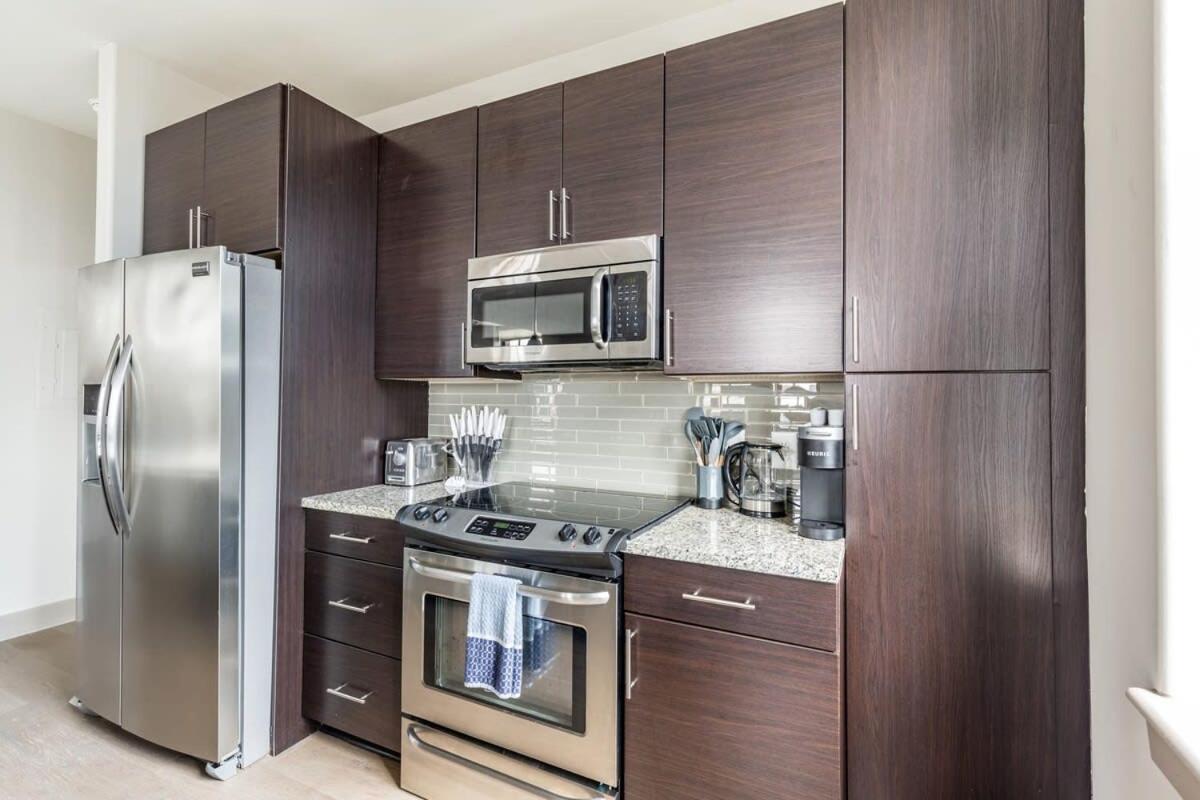 2Br Luxury Apartment With Rooftop Deck & Pool Baltimore Buitenkant foto