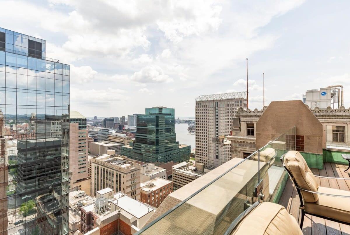 2Br Luxury Apartment With Rooftop Deck & Pool Baltimore Buitenkant foto