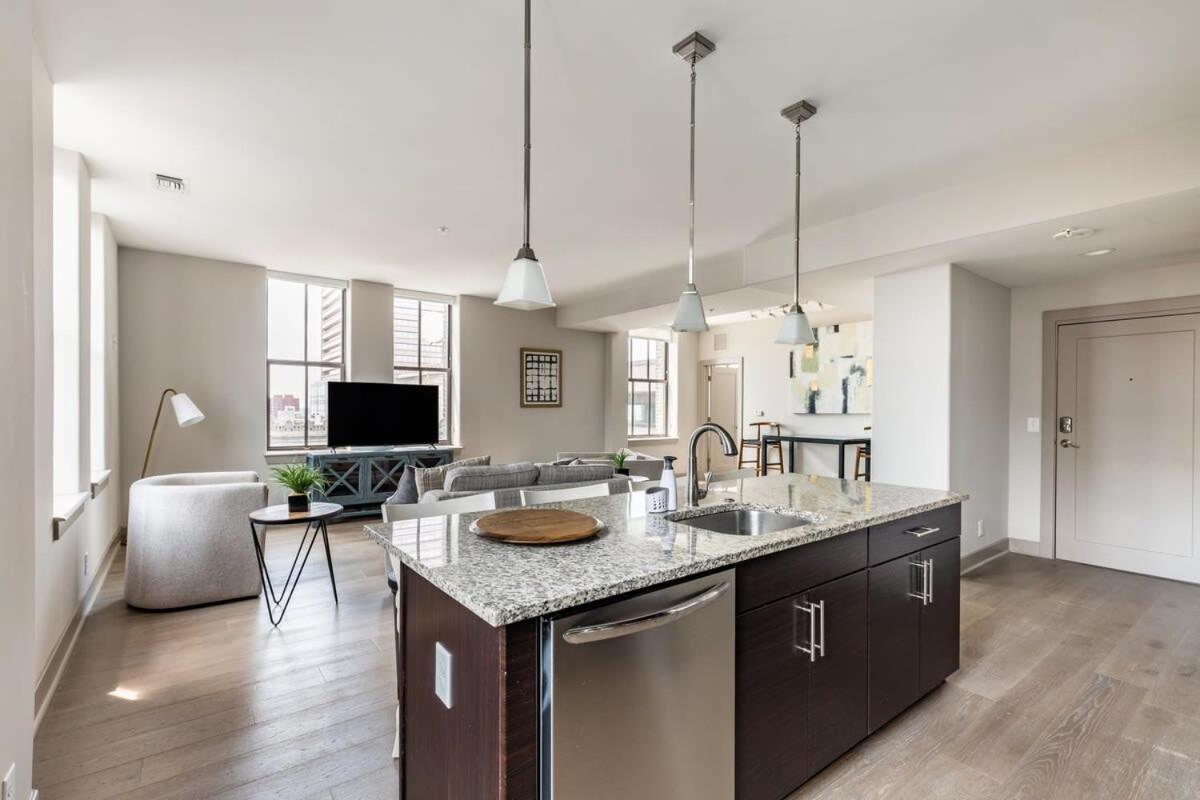 2Br Luxury Apartment With Rooftop Deck & Pool Baltimore Buitenkant foto