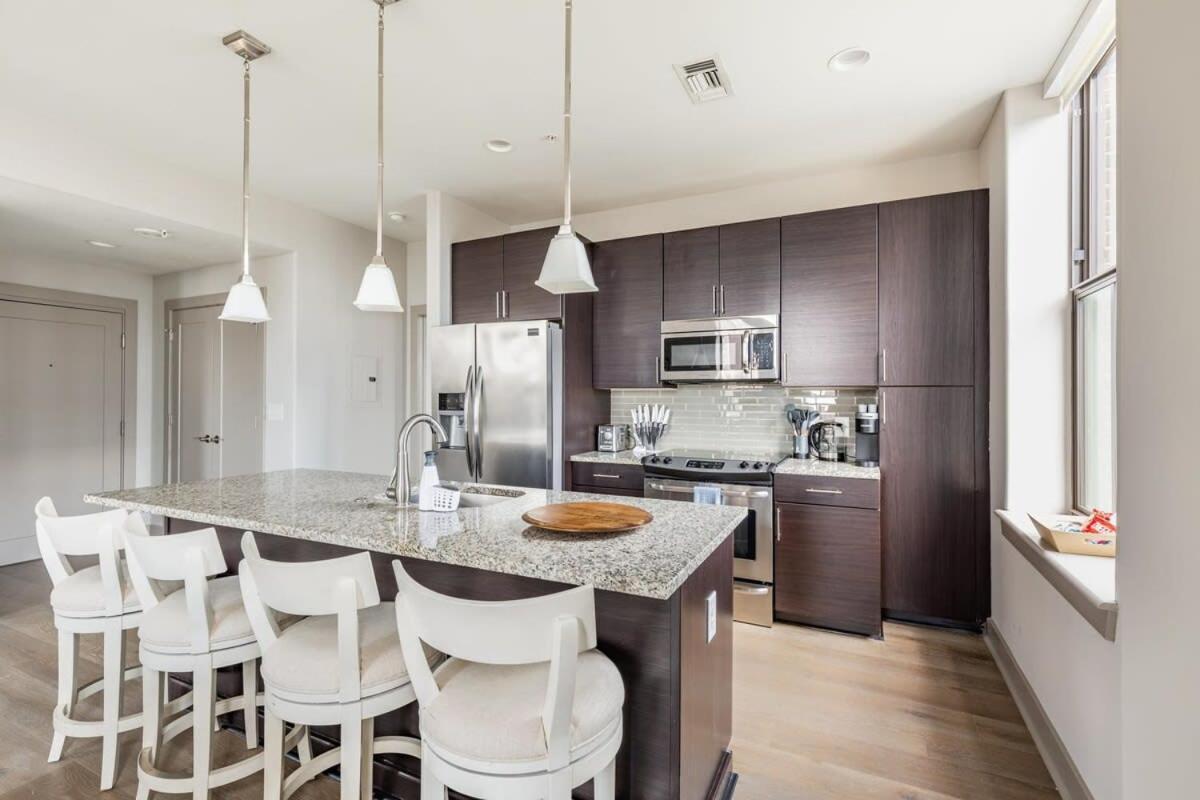 2Br Luxury Apartment With Rooftop Deck & Pool Baltimore Buitenkant foto