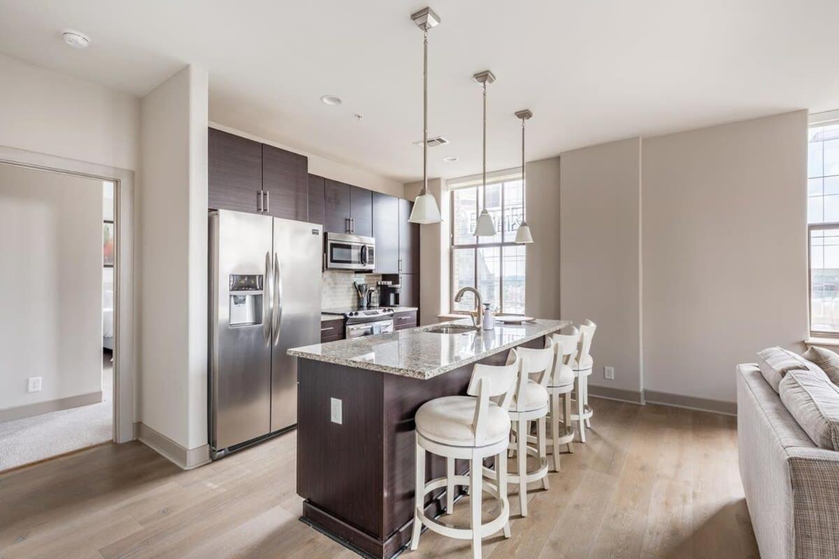 2Br Luxury Apartment With Rooftop Deck & Pool Baltimore Buitenkant foto